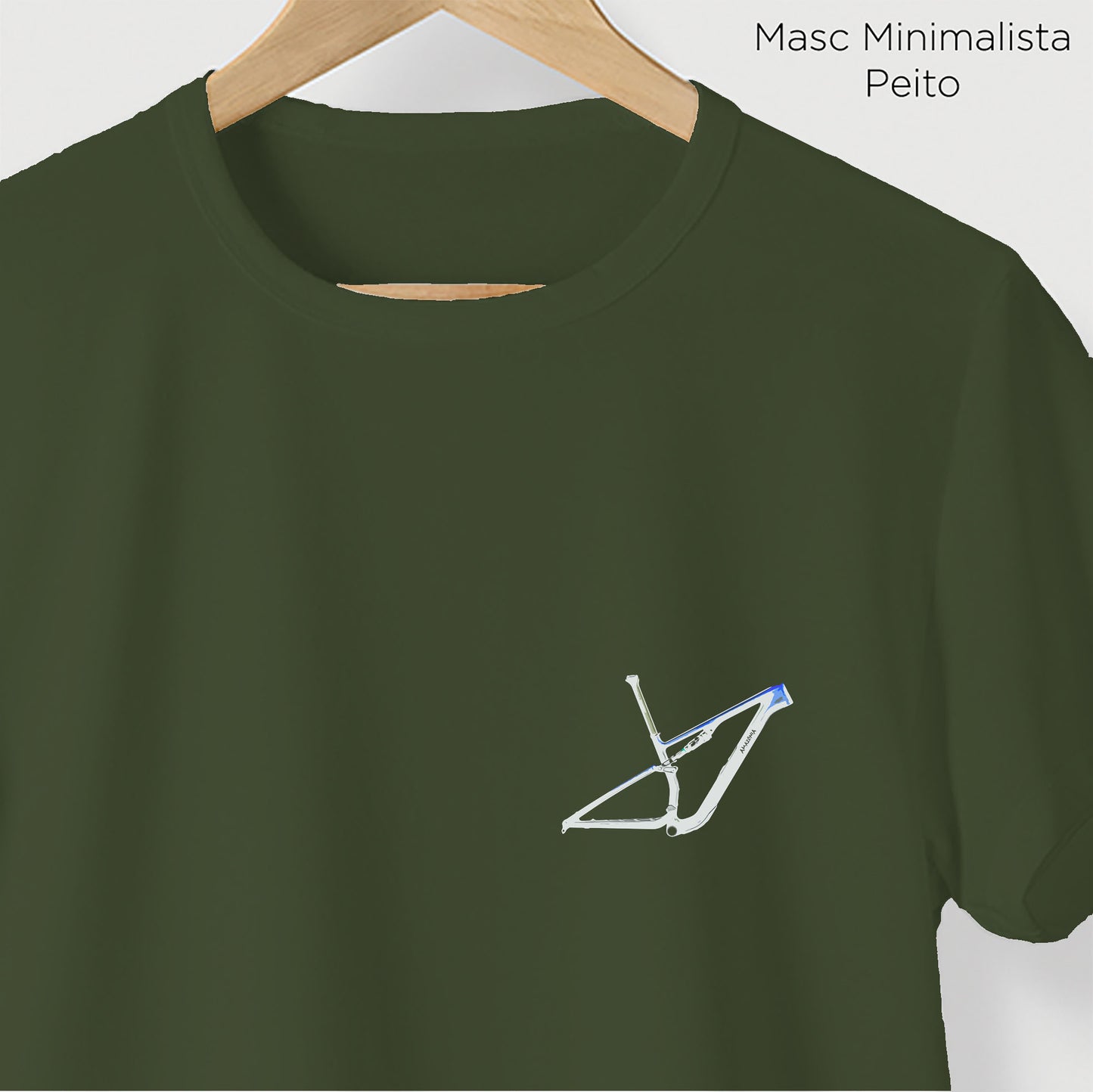 Camiseta Amazônia FRAME – VERDE ESCURO - cód 2162