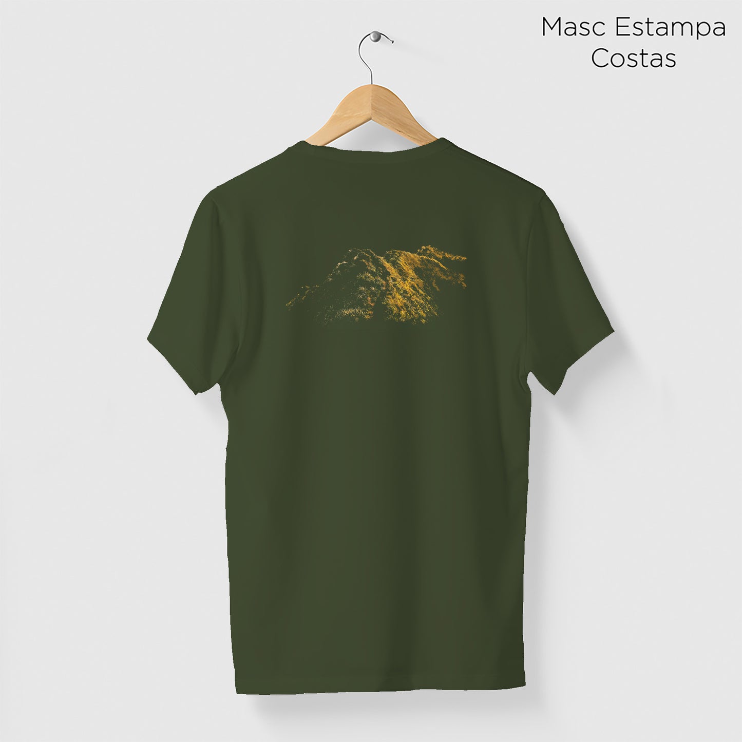 Camiseta Amazônia ISC TRILHA DA CRISTA - VERDE ESCURO - cód 2118