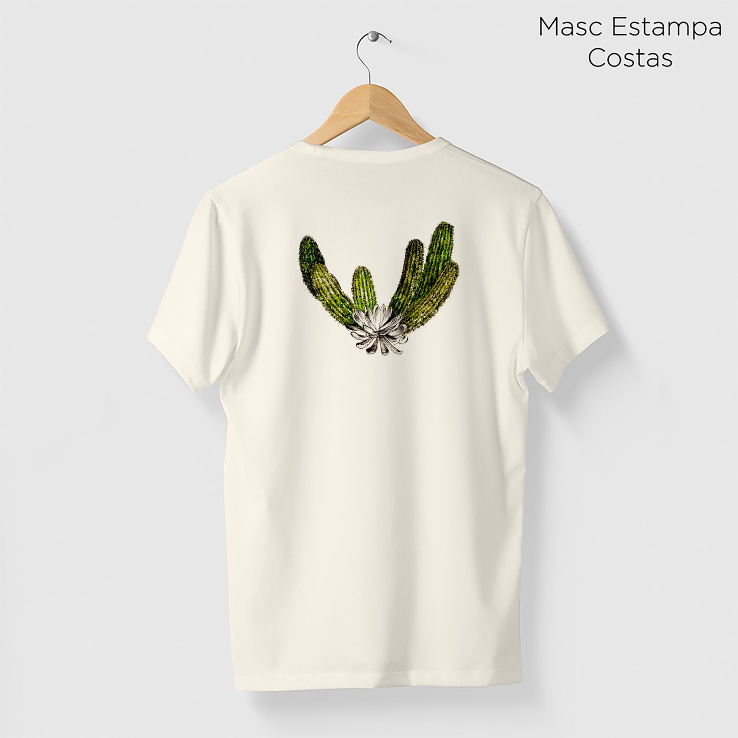Camiseta Amazônia ISC CACTO - OFF WHITE - cód 2119
