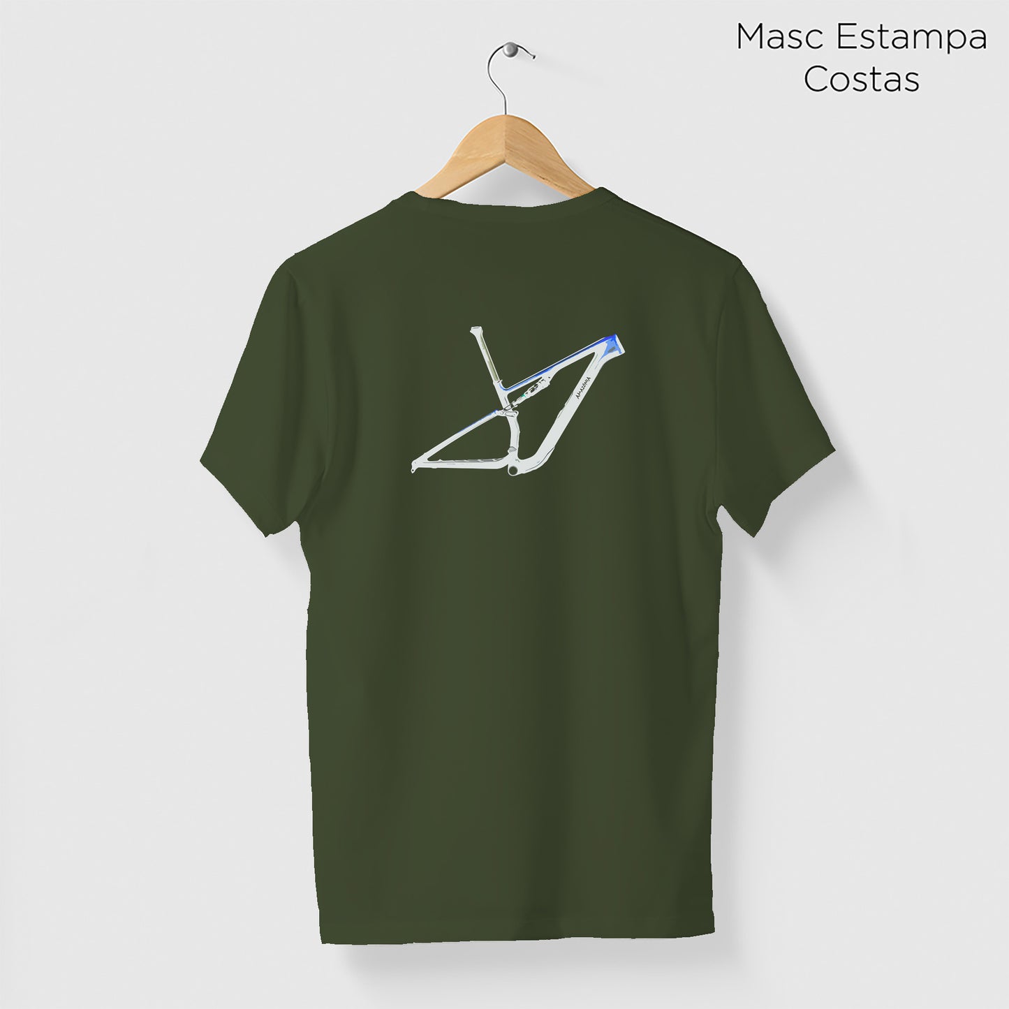 Camiseta Amazônia FRAME – VERDE ESCURO - cód 2162
