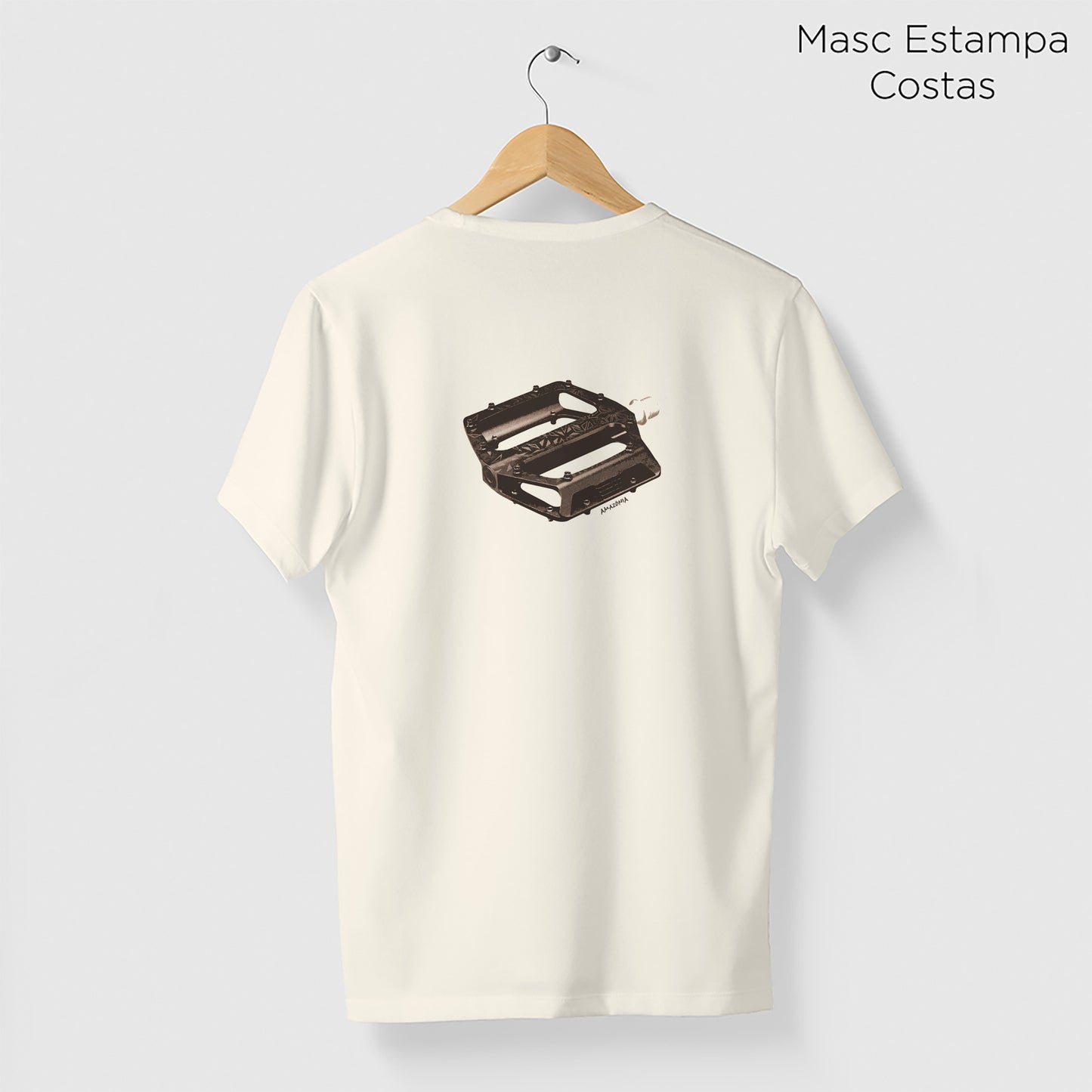 Camiseta Amazônia PEDAL – OFF WHITE - cód 2165