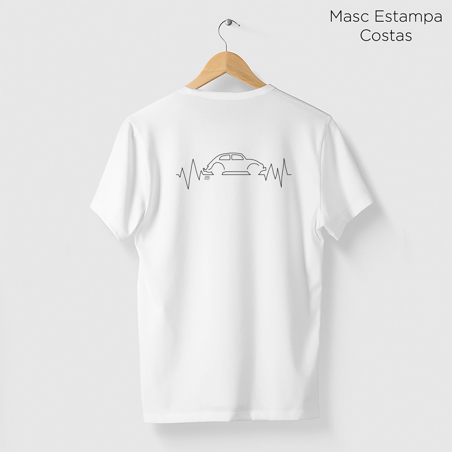 Camiseta Amazônia CAF ELETROCARDIO - BRANCO - cód caf0001