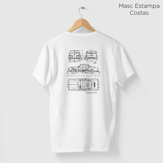 Camiseta Amazônia CAF KARMANN GHIA - BRANCO - cód caf0002