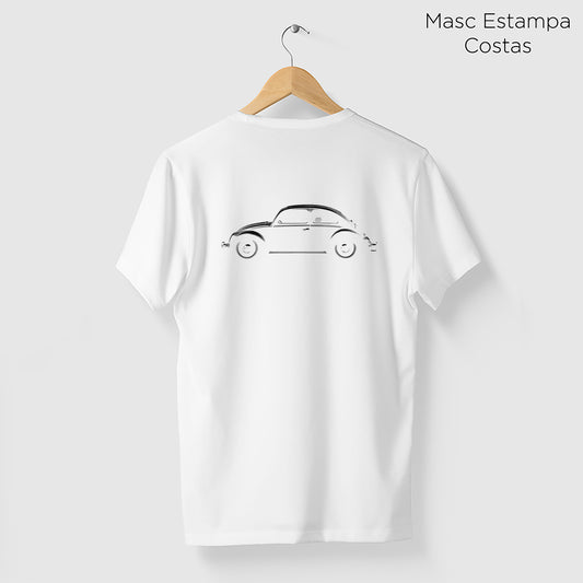 Camiseta Amazônia CAF FUSCA - BRANCO - cód caf0005
