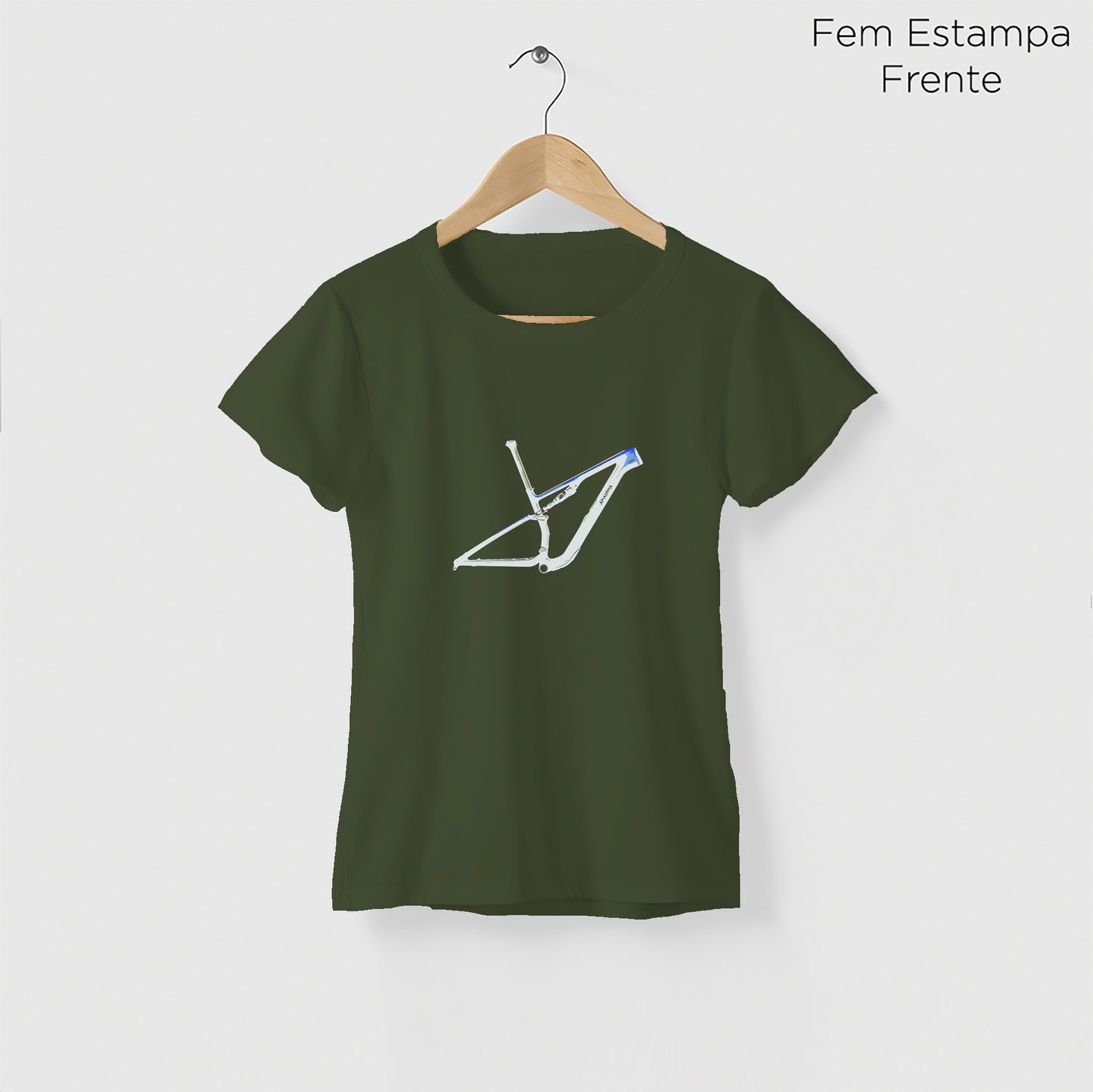 Camiseta Amazônia FRAME – VERDE ESCURO - cód 2162