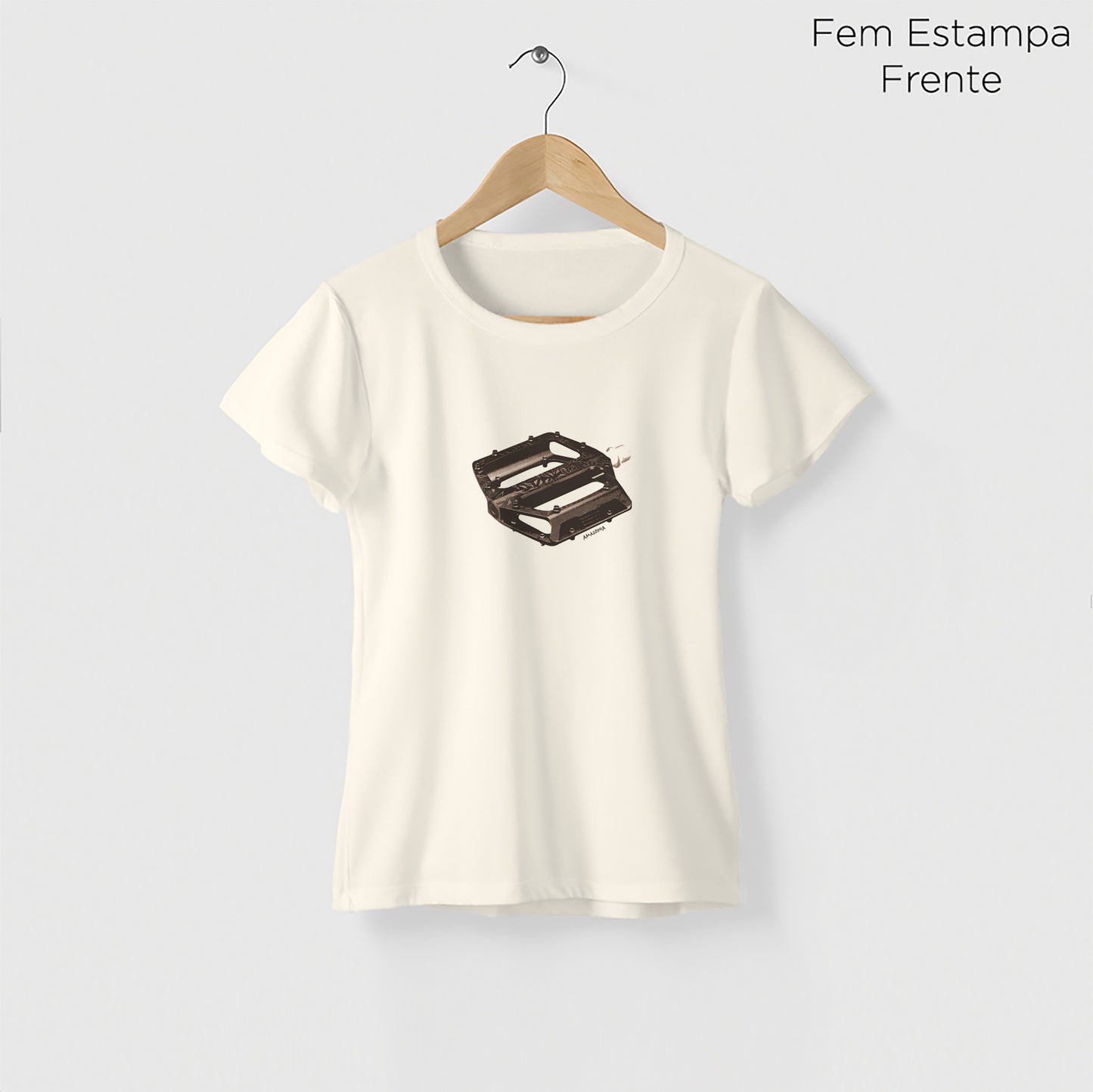 Camiseta Amazônia PEDAL – OFF WHITE - cód 2165