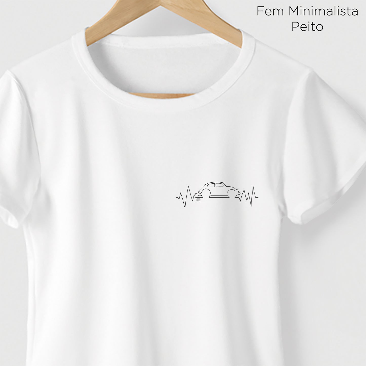 Camiseta Amazônia CAF ELETROCARDIO - BRANCO - cód caf0001