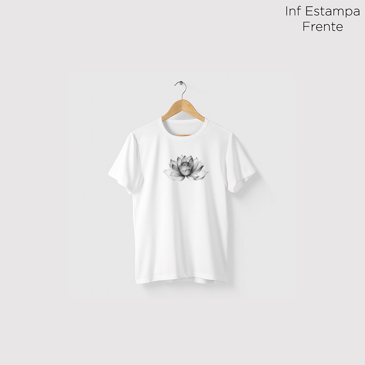 Camiseta Amazônia LÓTUS PONTILHISMO - BRANCO - cód 0758
