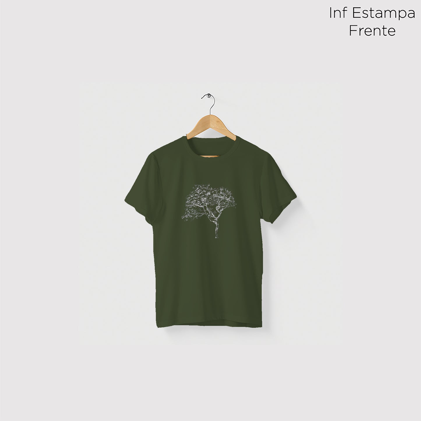 Camiseta Amazônia IPÊ - VERDE - cód 10503