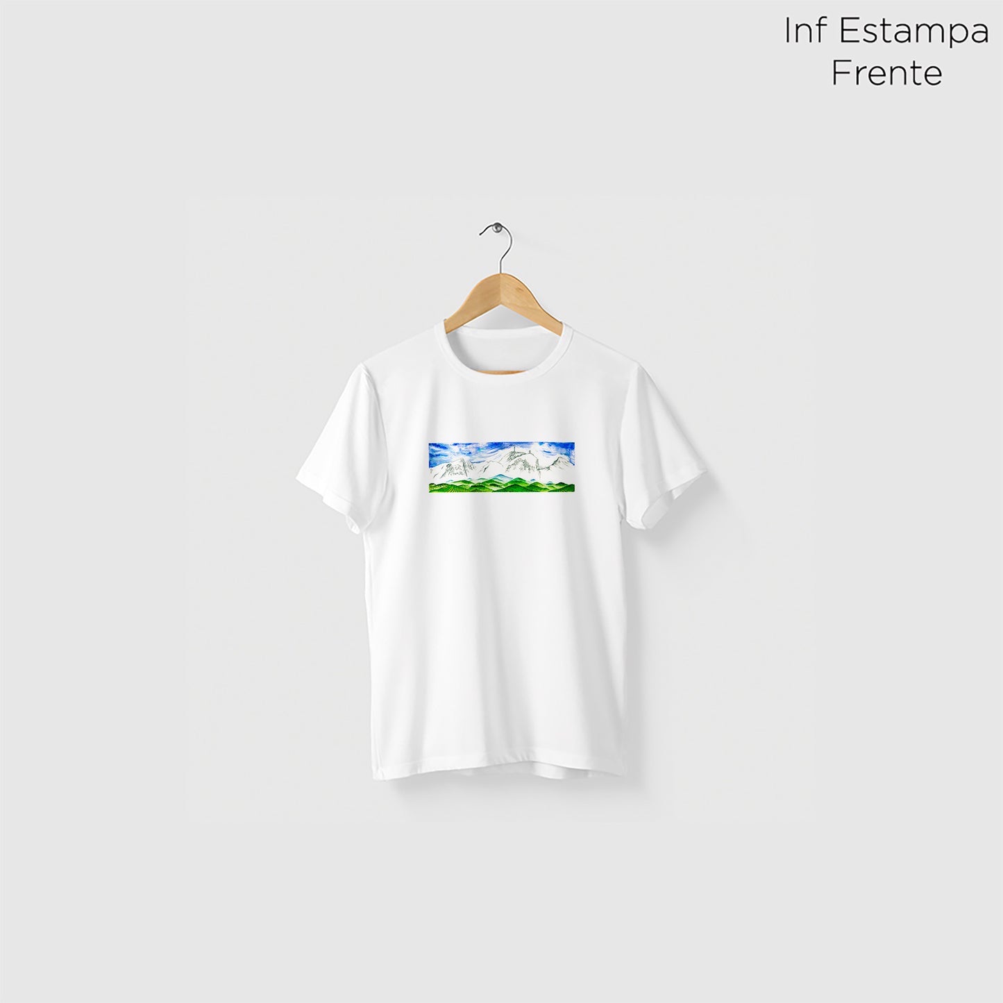 Camiseta Amazônia CAPARAÓ - BRANCO - cód 10562