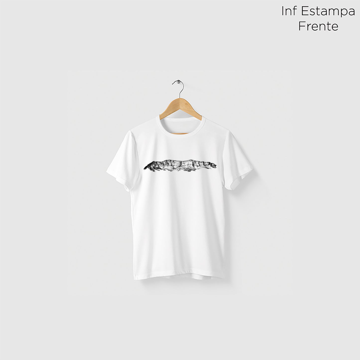 Camiseta Amazônia ISC SERRA DO CURRAL - BRANCO - cód 2117