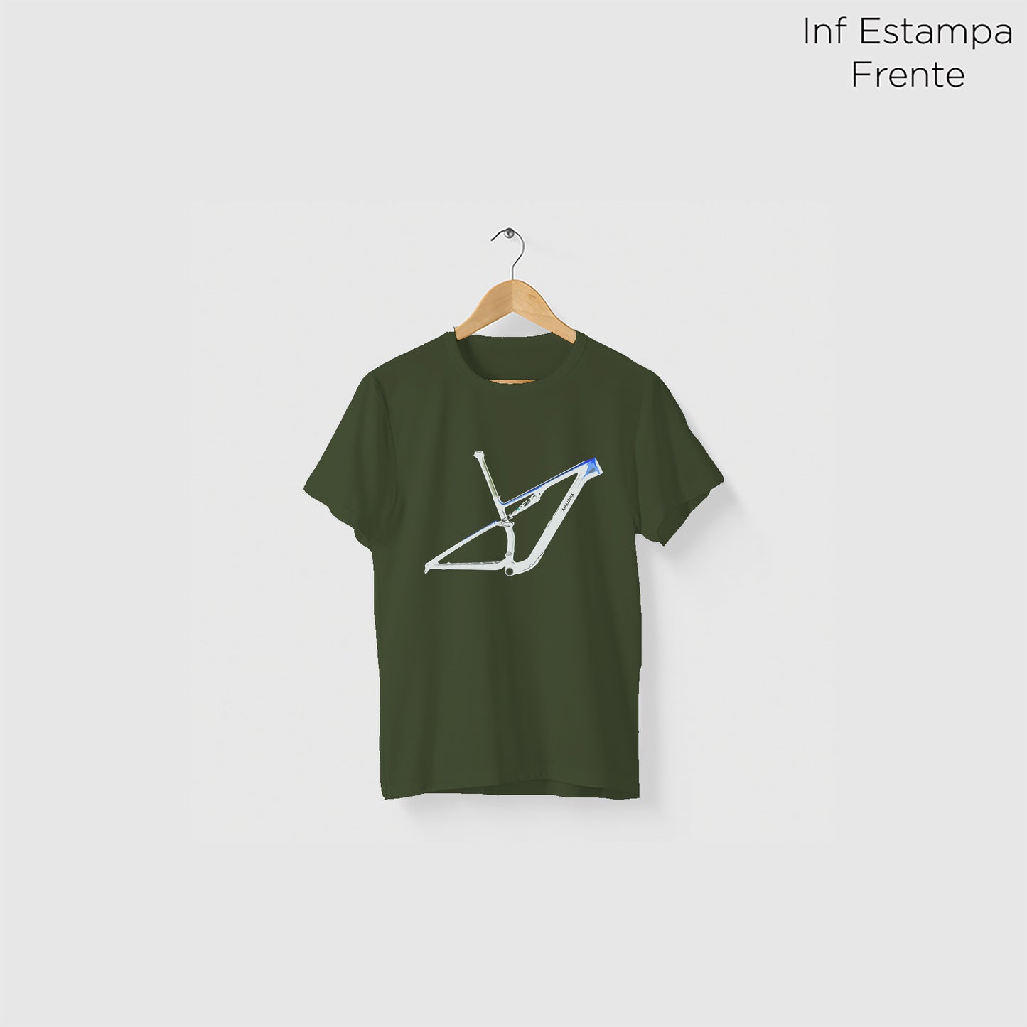 Camiseta Amazônia FRAME – VERDE ESCURO - cód 2162