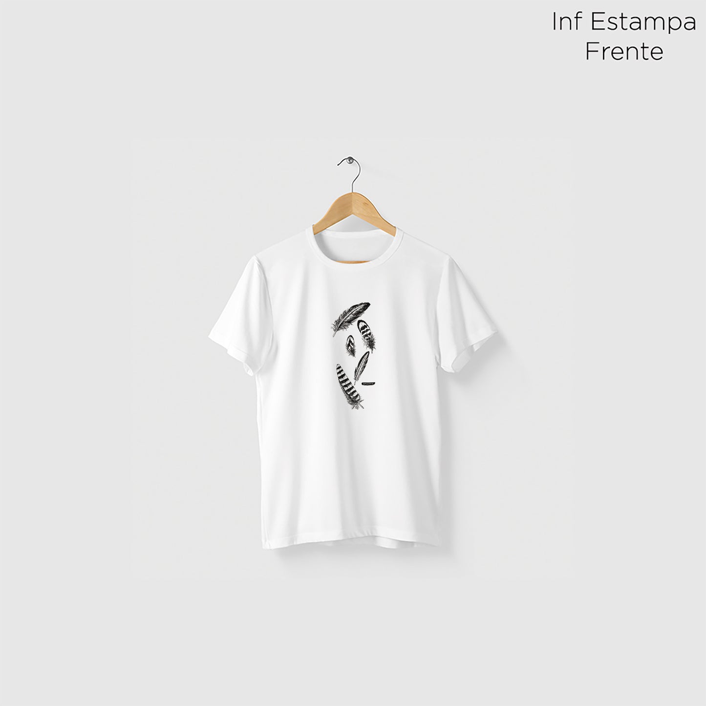 Camiseta Amazônia PENAS – BRANCO - cód 2218