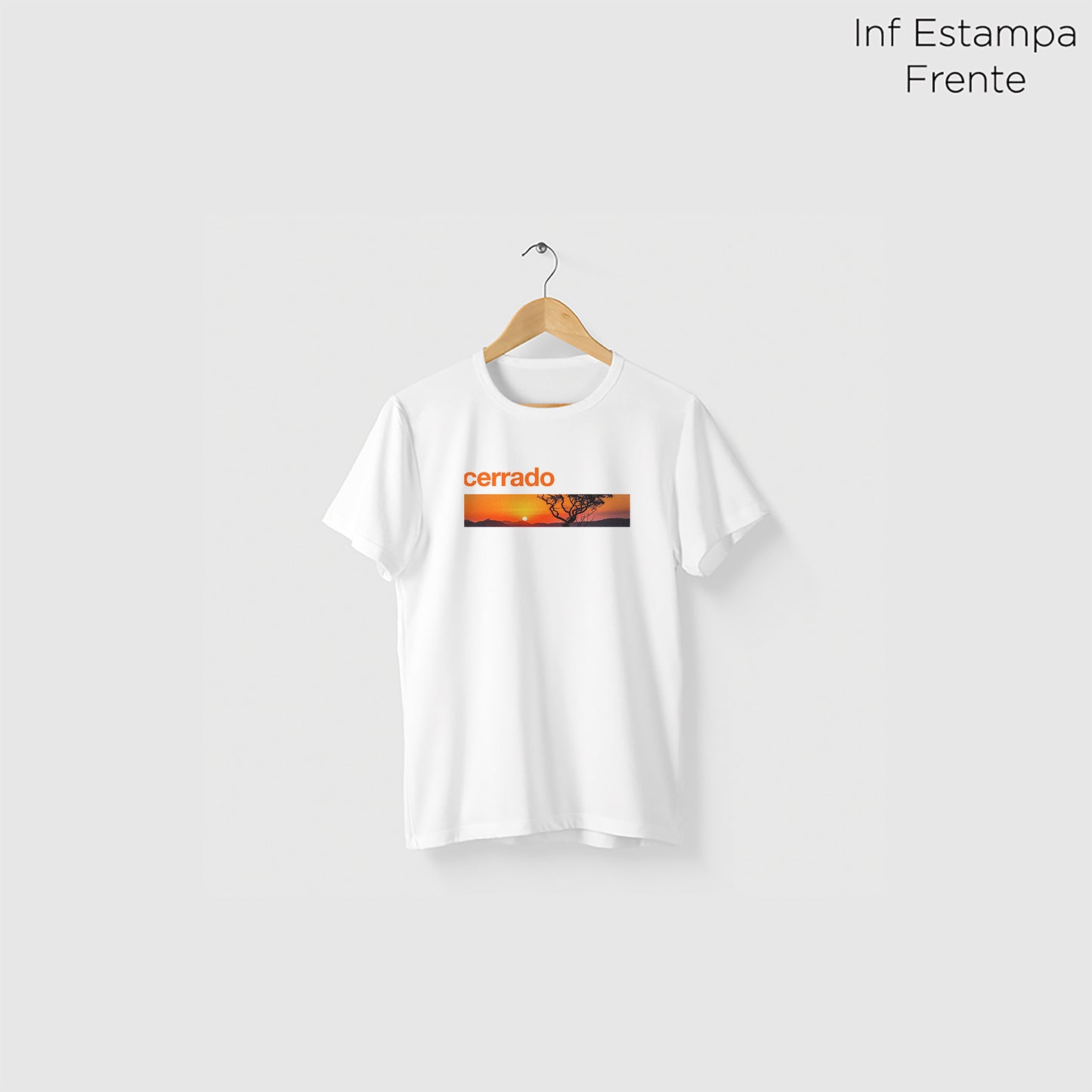 Camiseta Amazônia BIOMA CAATINGA – BRANCO - cód 2226