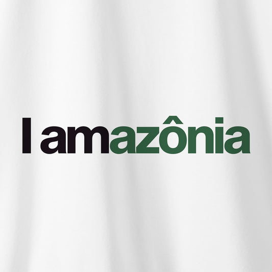 Camiseta Amazônia I AM - BRANCO - cód 0110