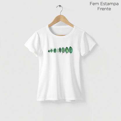 Camiseta Amazônia ECO AMAZÔNIA - BRANCO - cód 0161