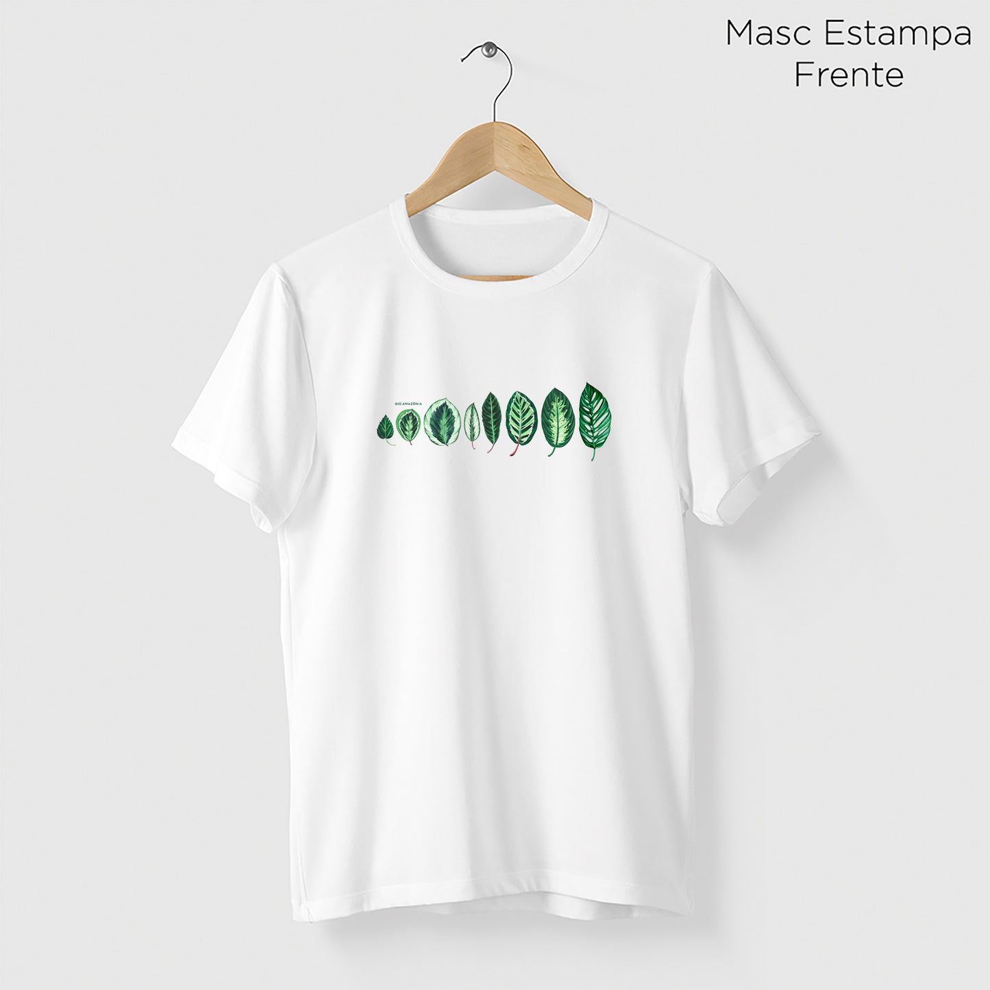 Camiseta Amazônia ECO AMAZÔNIA - BRANCO - cód 0161