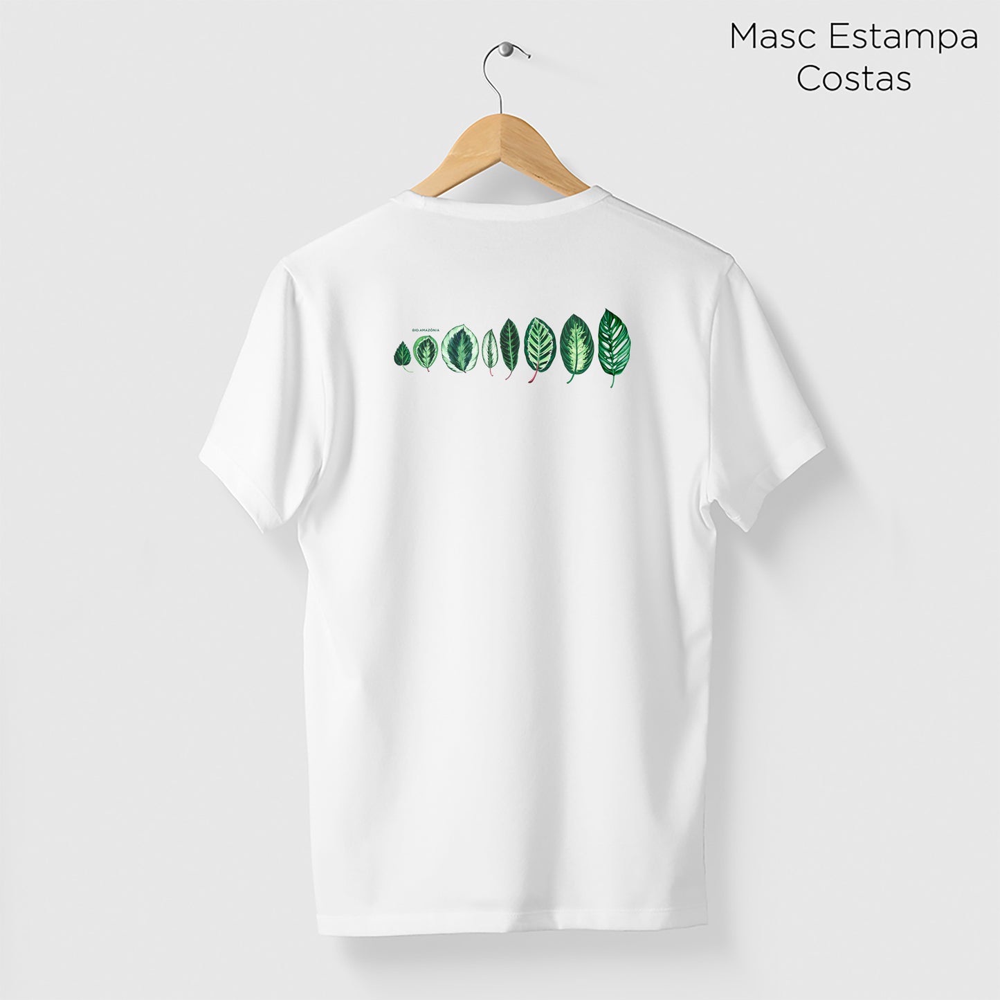 Camiseta Amazônia ECO AMAZÔNIA - BRANCO - cód 0161