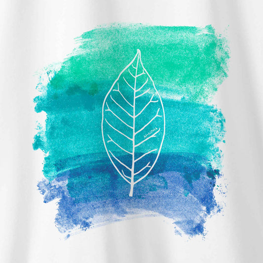 Camiseta Amazônia AQUARELA NATURAL - BRANCO - cód 0163