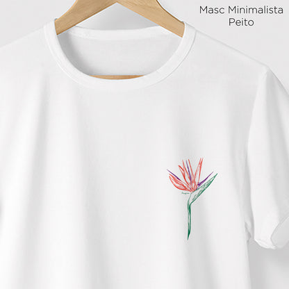 Camiseta Amazônia ESTRELÍCIA - BRANCO - cód 0196