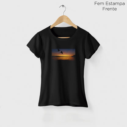 Camiseta Amazônia NASCER DO SOL - PRETO - cód 0315