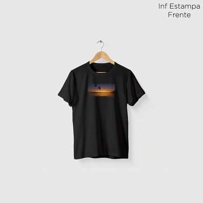 Camiseta Amazônia NASCER DO SOL - PRETO - cód 0315