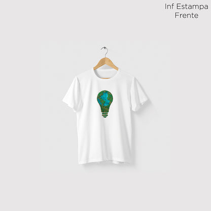 Camiseta Amazônia MUNDO SUSTENTÁVEL - BRANCO - cód 0360
