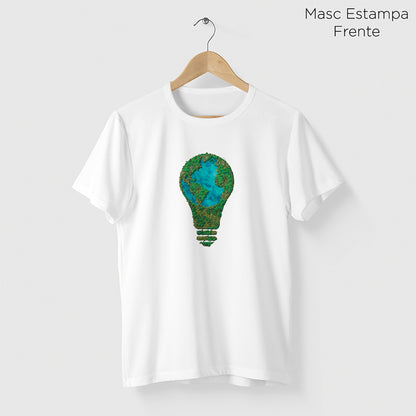 Camiseta Amazônia MUNDO SUSTENTÁVEL - BRANCO - cód 0360