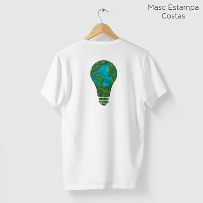 Camiseta Amazônia MUNDO SUSTENTÁVEL - BRANCO - cód 0360