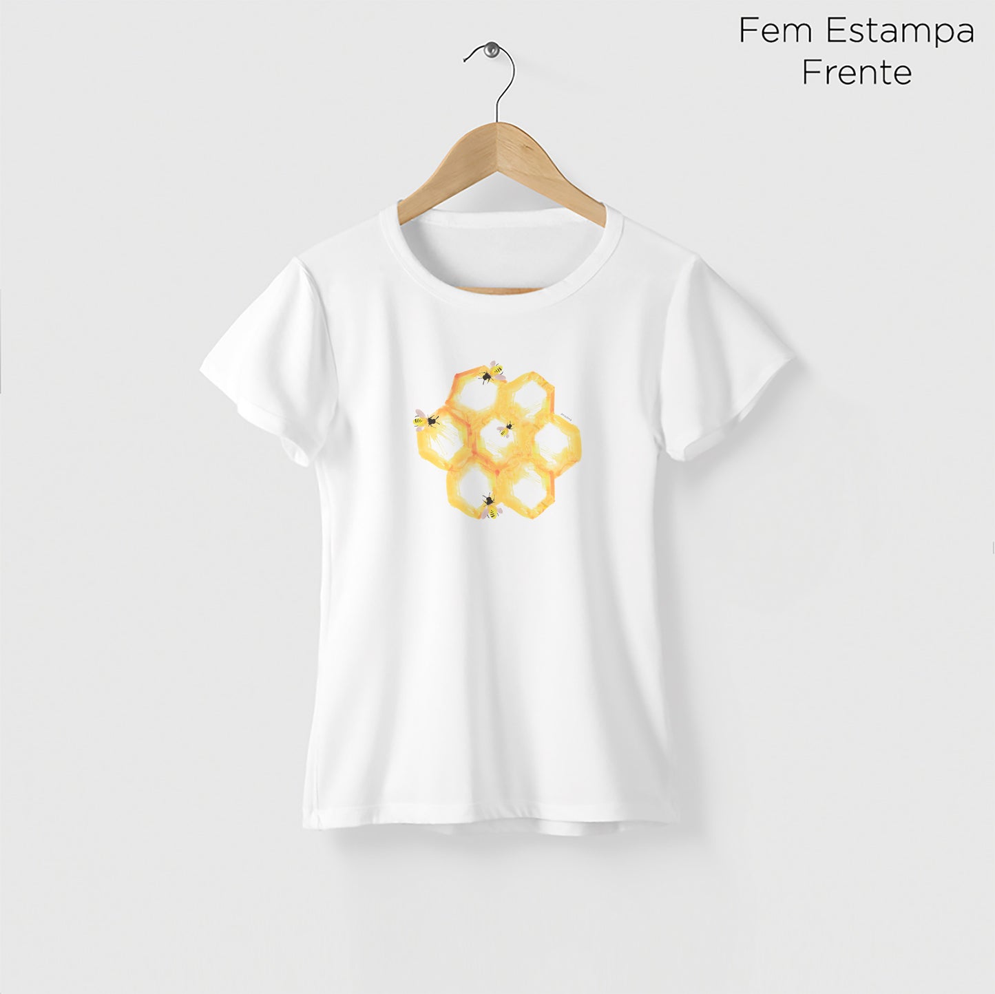 Camiseta Amazônia COLMÉIA - BRANCO - cód 0373