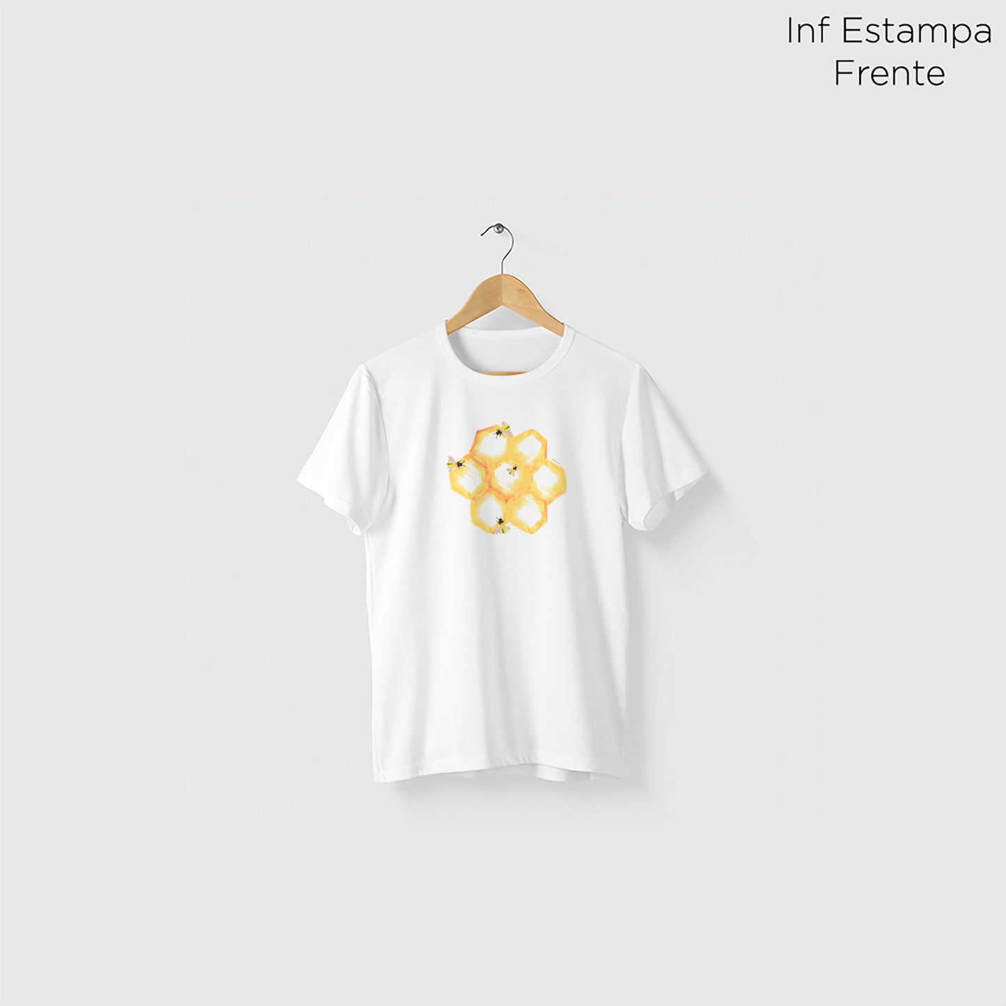 Camiseta Amazônia COLMÉIA - BRANCO - cód 0373