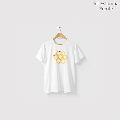 Camiseta Amazônia COLMÉIA - BRANCO - cód 0373