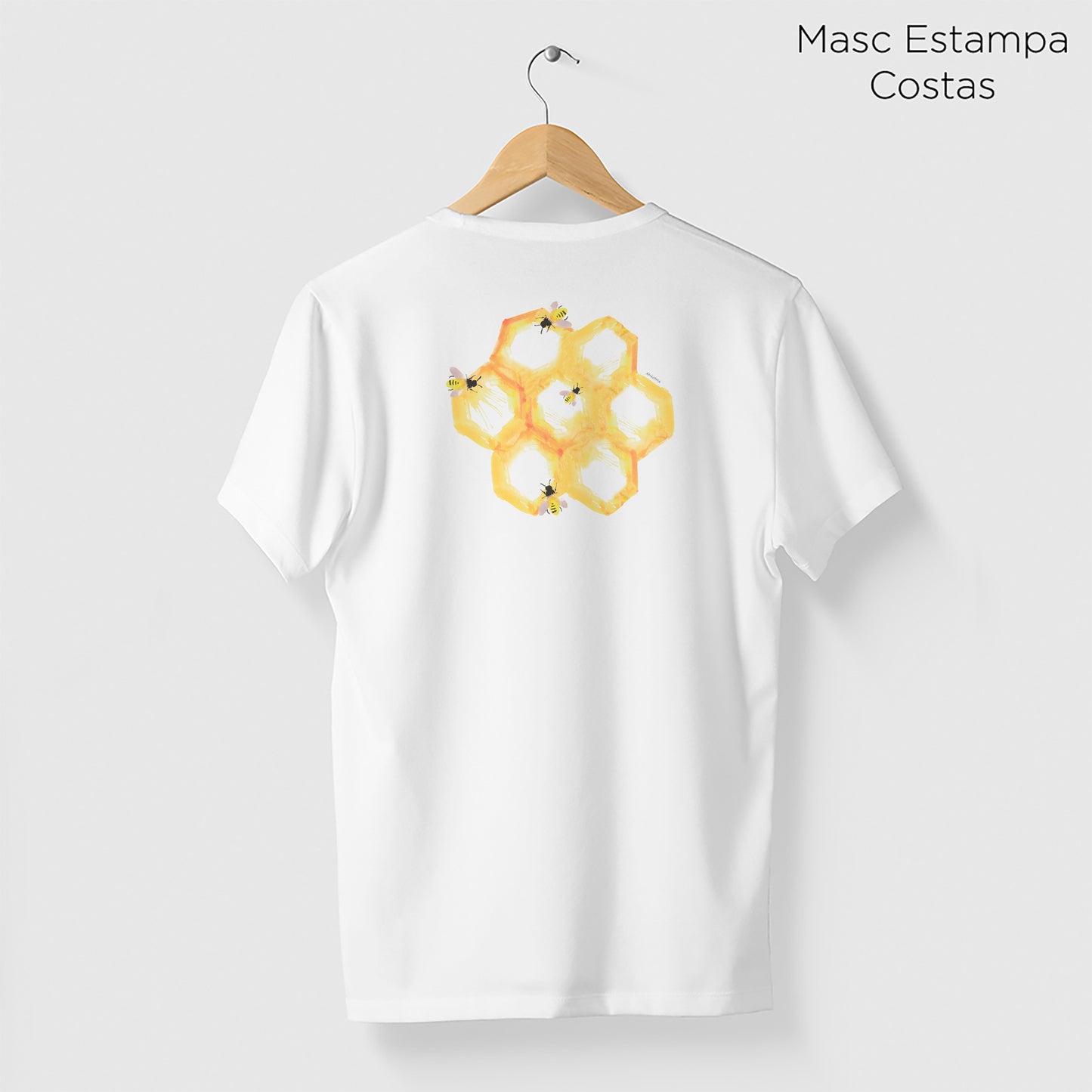 Camiseta Amazônia COLMÉIA - BRANCO - cód 0373