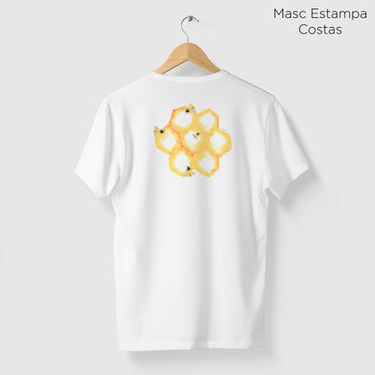 Camiseta Amazônia COLMÉIA - BRANCO - cód 0373