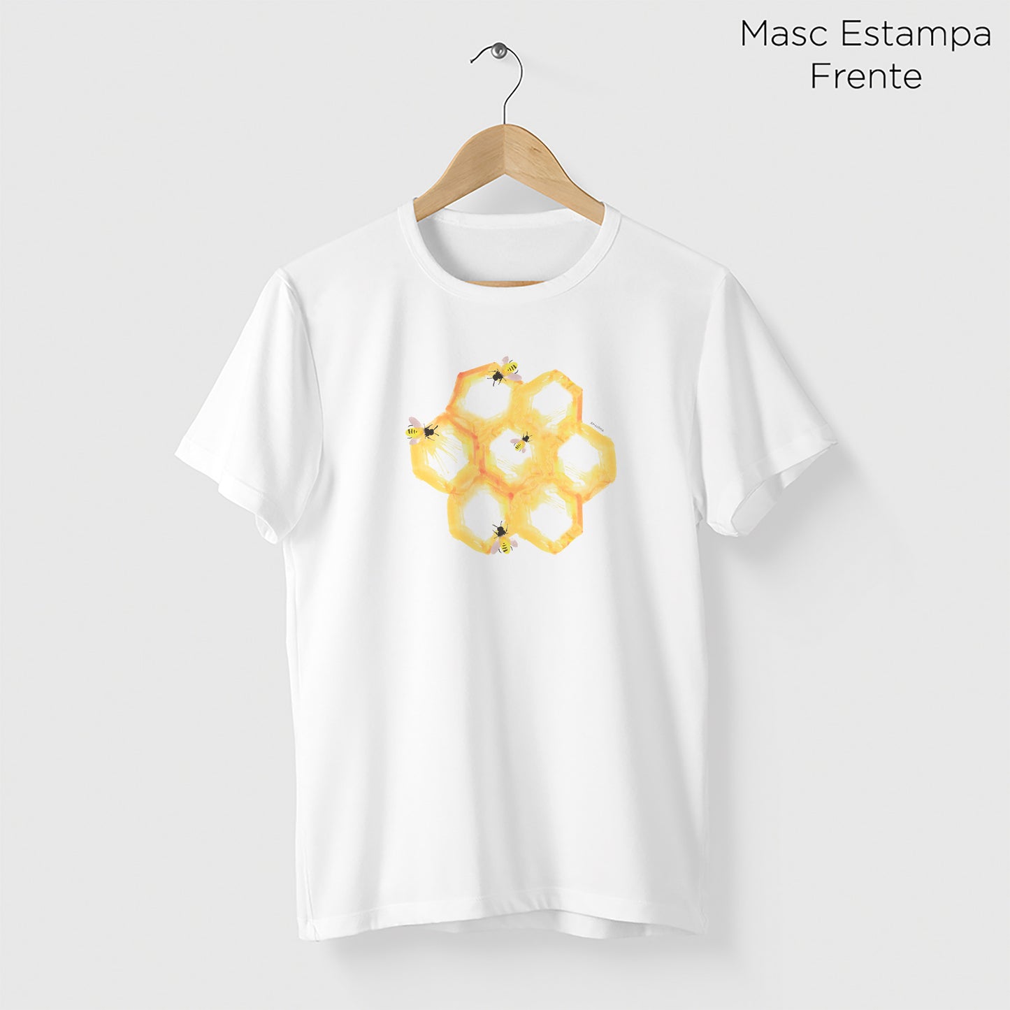 Camiseta Amazônia COLMÉIA - BRANCO - cód 0373