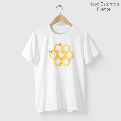 Camiseta Amazônia COLMÉIA - BRANCO - cód 0373