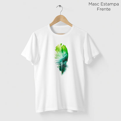 Camiseta Amazônia PENA PERFEITA - BRANCO - cód 0440