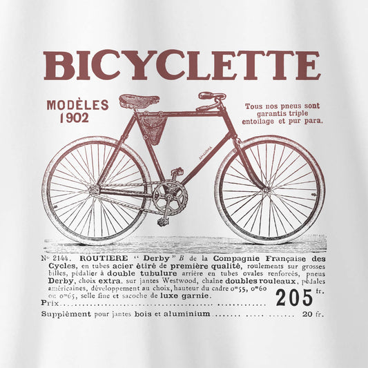 Camiseta Amazônia BICYCLETTE - BRANCO - cód 0456