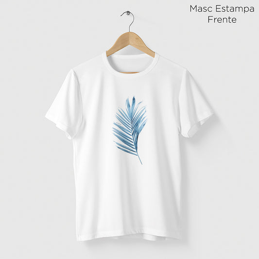 Camiseta Amazônia PALHA DE COQUEIRO - BRANCO - cód 0534