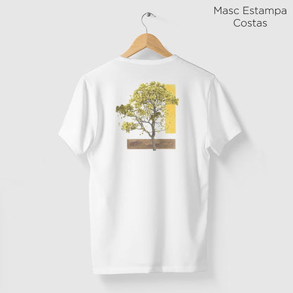Camiseta Amazônia IPÊ AMARELO CORES - BRANCO - cód 0554