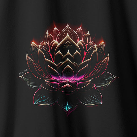 Camiseta Amazônia LÓTUS COR - PRETO - cód 0570
