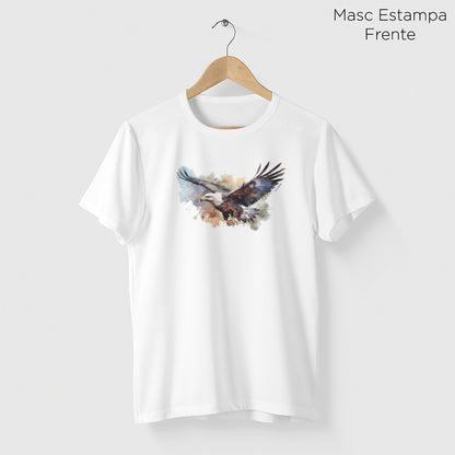 Camiseta Amazônia ÁGUIA - BRANCO - cód 0712