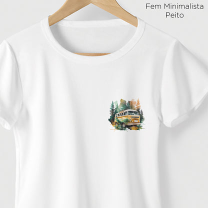 Camiseta Amazônia ROADTRIP - BRANCO - cód 0713