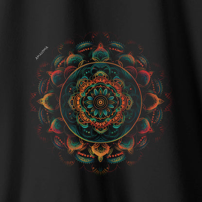 Camiseta Amazônia BLACK MANDALA - PRETO - cód 0736