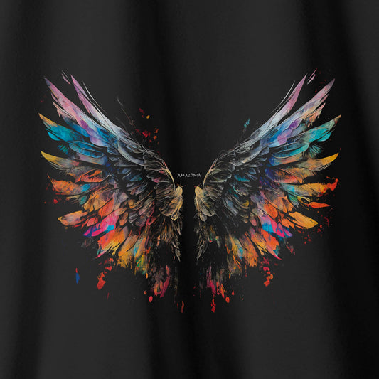 Camiseta Amazônia ASAS - PRETO - cód 0748