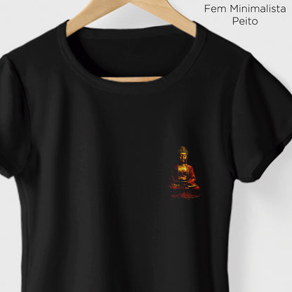 Camiseta Amazônia GOLDEN BUDA - PRETO - cód 0763