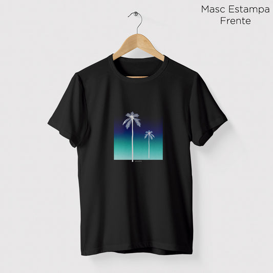 Camiseta Amazônia SUNSET PALM - PRETO - cód 0765