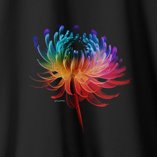 Camiseta Amazônia ENERGIA FLOR - PRETO - cód 0766