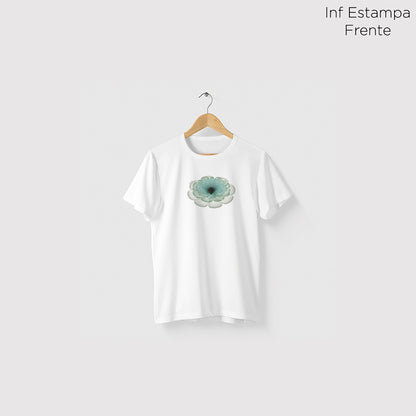 Camiseta Amazônia FLORAL - BRANCO - cód 0767
