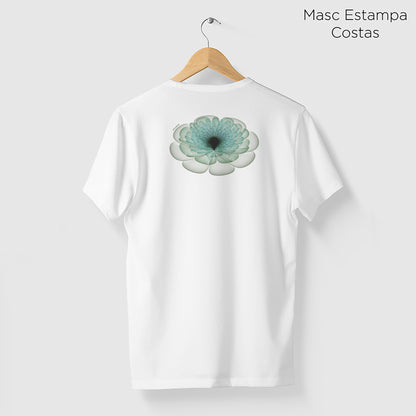 Camiseta Amazônia FLORAL - BRANCO - cód 0767